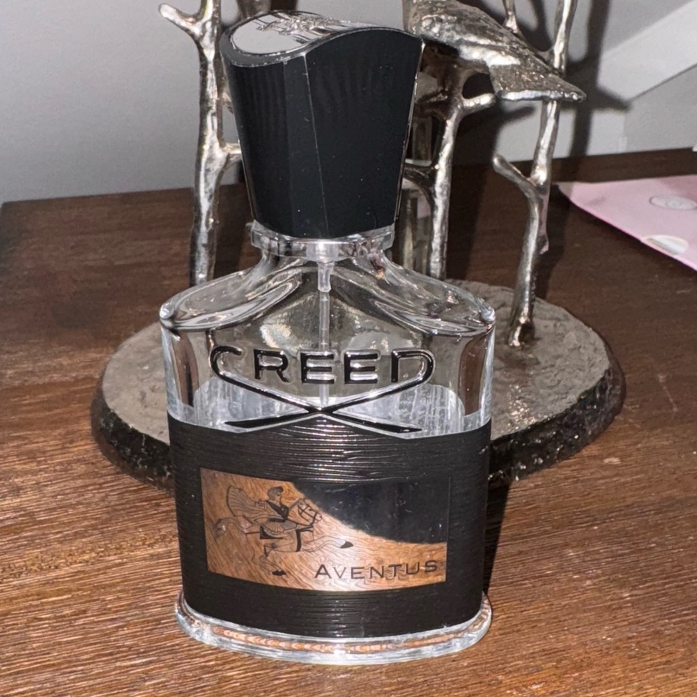 Creed Aventus Decorative Bottle - Black and Clear